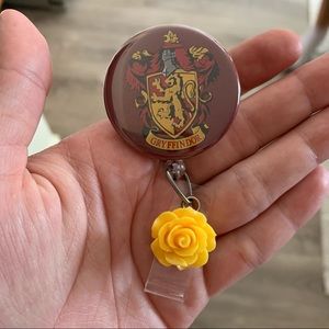 Harry Potter Gryffindor Retractable Badge Holder